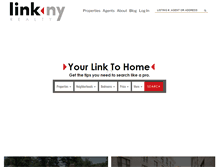 Tablet Screenshot of linknyrealty.com